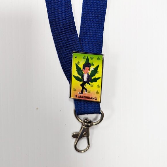 El Marihuano Pin Loteria Pin For Caps Clothing Enamel Badge Mariguano Pin - Picture 2 of 5